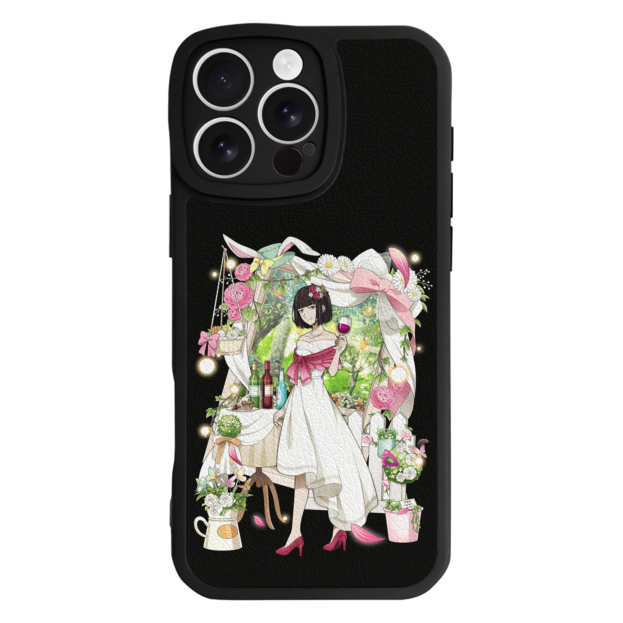 （画像用） 文豪ストレイドッグス Bungo Stray Dogs 【iPhone 16シリーズ対応】シリコンスマホケース（レザー調） 材質：シリコン
